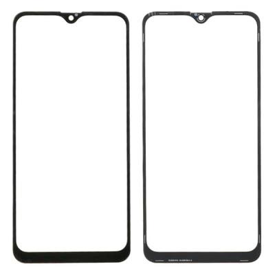 Стекло дисплея для Samsung Galaxy A10s A107/A107F, без OCA пленки, оригинал (черное)