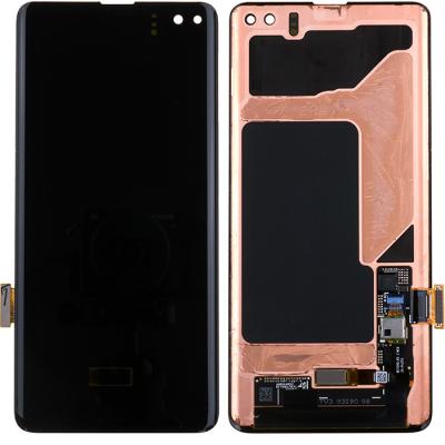 Дисплей для Samsung Galaxy S10+ Plus G975, без рамки, оригинал (переклеен), AMOLED - интернет-магазин запасных частей для телефонов и электроники MaxService