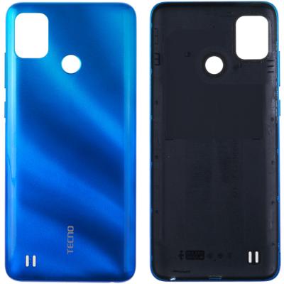 Задняя крышка для TECNO POP 4 Pro BC3, с боковыми кнопками (оригинал, Vacation Blue)