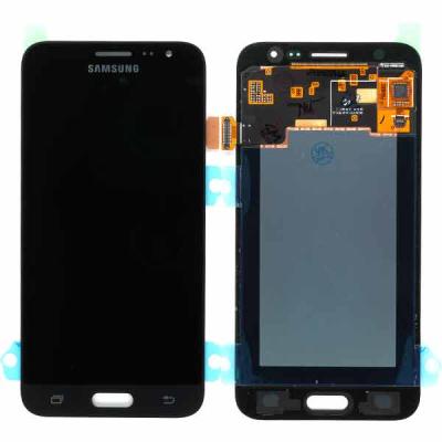 Дисплей для Samsung Galaxy J3 2016, J320, с сенсорным экраном (оригинал (переклей), черный)