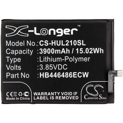 Аккумулятор HB446486ECW Cameron Sino для Huawei P Smart Z/Smart Pro 2019, (Li-Polymer 3.85В 3900mAh) - интернет-магазин запасных частей для телефонов и электроники MaxService