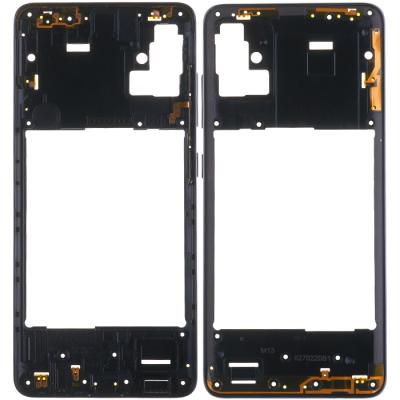 Средняя часть корпуса для Samsung Galaxy A51, High Copy (черная)