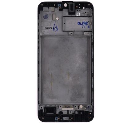 Рамка крепления дисплея для Samsung Galaxy M21, M215 (оригинал (с разборки), черная)