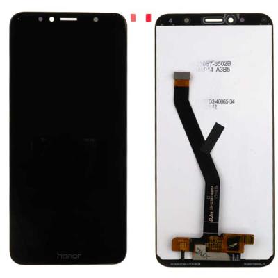 Дисплей для Honor 7C, AUM-L41, Huawei Y6 2018, ATU-L21, с сенсорным экраном, логотип Honor (без рамки, оригинал PRC, черный)