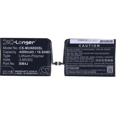 Аккумулятор Cameron Sino BM4J для Xiaomi Redmi Note 8 Pro (Li-Polymer, 4400mAh, 3.85В) - интернет-магазин запасных частей для телефонов и электроники MaxService