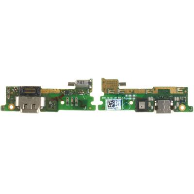 Нижняя плата для Sony Xperia XA1 Dual, G3112, с коннектором зарядки и микрофоном - интернет-магазин запасных частей для телефонов и электроники MaxService