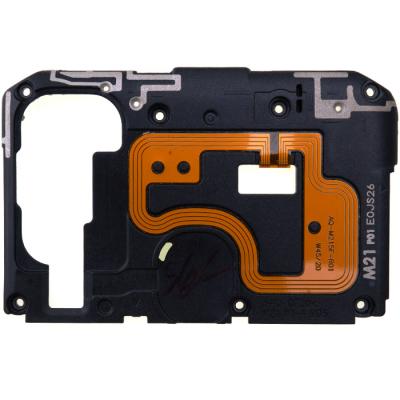 Прижимная планка материнской платы для Samsung Galaxy M21 M215, с антеной NFC, оригинал, с разборки - интернет-магазин запасных частей для телефонов и электроники MaxService