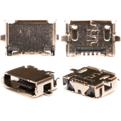 Коннектор | разъем зарядки для Nokia E7, E7-00, Lumia 822, N822, SonyEricsson U5i, с развальцовкой - интернет-магазин запасных частей для телефонов и электроники MaxService