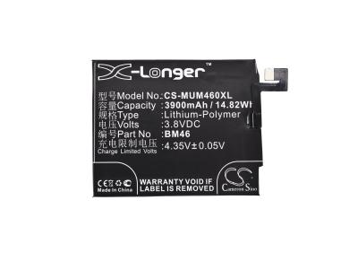 Аккумулятор Xiaomi BM46 Cameron Sino (Li-Polymer, 3900mAh, 3.8В) - интернет-магазин запасных частей для телефонов и электроники MaxService