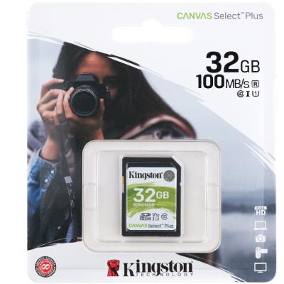 Карта памяти Kingston SDXC, Class 10, UHS-I, 32Gb, 100 Мб/с - интернет-магазин запасных частей для телефонов и электроники MaxService