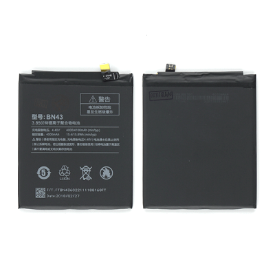 Аккумулятор BN43 для Xiaomi Redmi Note 4X, Redmi Note 4 Global (2017) (3.85В, 4000mAh), оригинал PRC - интернет-магазин запасных частей для телефонов и электроники MaxService