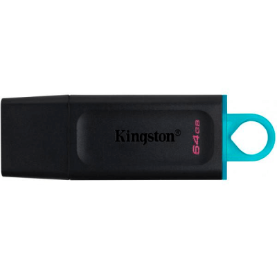 Флешка USB Kingston DataTraveler Exodia 64GB USB 3.2 Gen 1 Black/Blue (DTX/64GB-2P) - интернет-магазин запасных частей для телефонов и электроники MaxService