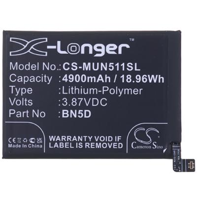 Аккумулятор BN5D, Cameron Sino для Xiaomi Redmi Note 11S/Note 11 , (Li-Polymer, 4900mAh, 3.87В) - интернет-магазин запасных частей для телефонов и электроники MaxService