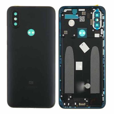 Задняя крышка для Xiaomi Mi A2 , Mi 6X, с боковыми кнопками, стеклом камеры - интернет-магазин запасных частей для телефонов и электроники MaxService