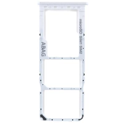 Держатель SIM карты для Samsung Galaxy A21s 2020 A217F (оригинал, белый)