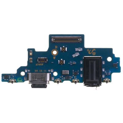 Нижняя плата зарядки для Samsung Galaxy A72/A72 5G A725/A726, с коннекторм наушников, оригинал - интернет-магазин запасных частей для телефонов и электроники MaxService