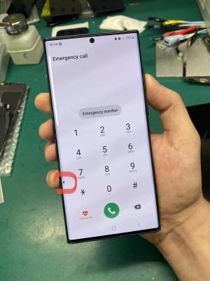 Дисплей для Samsung Galaxy S22 Ultra 5G S908, оригинал (переклеено стекло) с дефектом - интернет-магазин запасных частей для телефонов и электроники MaxService