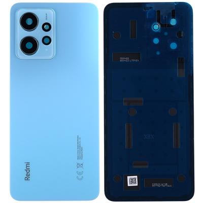 Задняя крышка для Xiaomi Redmi Note 12 4G, с стеклом камеры, оригинал PRC (Ice Blue)