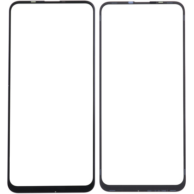 Стекло дисплея для TECNO Camon 15 CD7, с OCA пленкой (черное)