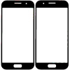 Стекло экрана под переклейку для Samsung Galaxy A3 2017 A320F, A320F, (4,7") (черное)