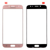 Стекло экрана под переклейку для Samsung Galaxy J7 2017 J730, J730, (5,5") (розовое)