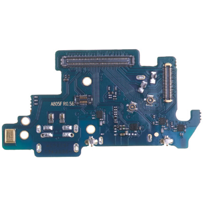 Нижняя плата коннектора зарядки для Samsung Galaxy A80 A805, с коннектором SIM, оригинал PRC - интернет-магазин запасных частей для телефонов и электроники MaxService