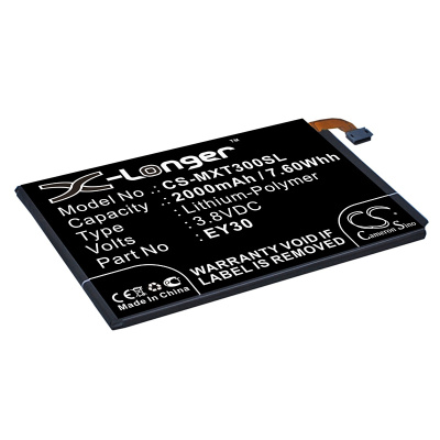 Аккумулятор Cameron Sino для Motorola EY30, SNN5945A (Li-Polymer, 2000mAh, 3.8В) - интернет-магазин запасных частей для телефонов и электроники MaxService