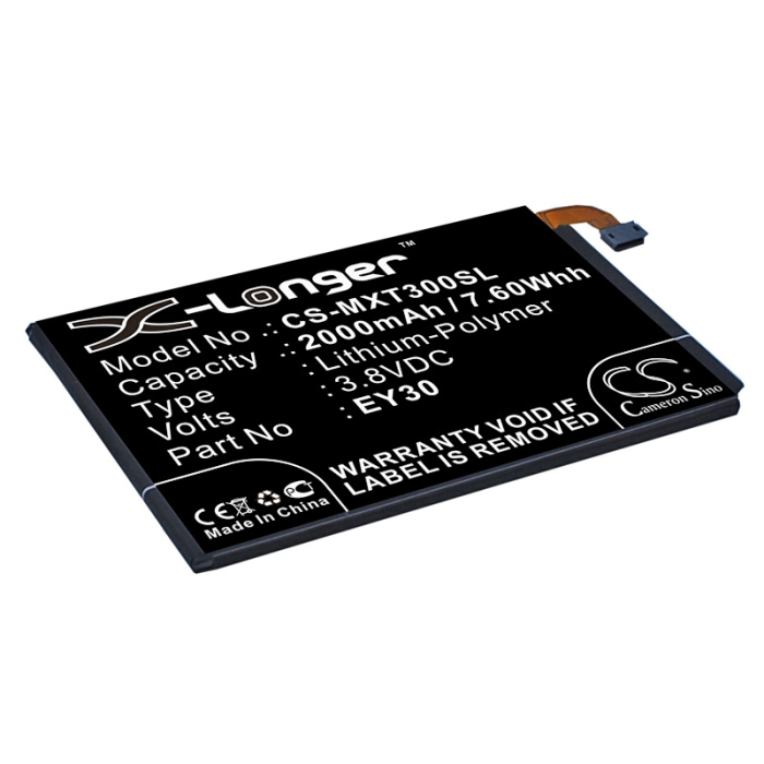 Аккумулятор Cameron Sino для Motorola EY30, SNN5945A (Li-Polymer, 2000mAh, 3.8В) - интернет-магазин запасных частей для телефонов и электроники MaxService