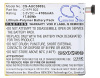 Аккумулятор Cameron Sino CS-AUC300SL, C11P1502 ( 1ICP3/108/118 ), C11P1517 ( 1ICP3/108/118 ) - интернет-магазин запасных частей для телефонов и электроники MaxService