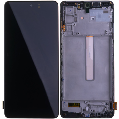 Дисплей для Samsung Galaxy M52 5G 2021 M526, с рамкой, оригинал (Service Pack), #GH82-27091A - интернет-магазин запасных частей для телефонов и электроники MaxService