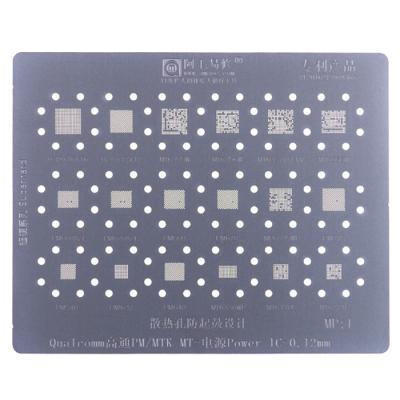 Трафарет Amaoe универсальный, шаг 0,40/16/16, 0,35/12/12 - интернет-магазин запасных частей для телефонов и электроники MaxService