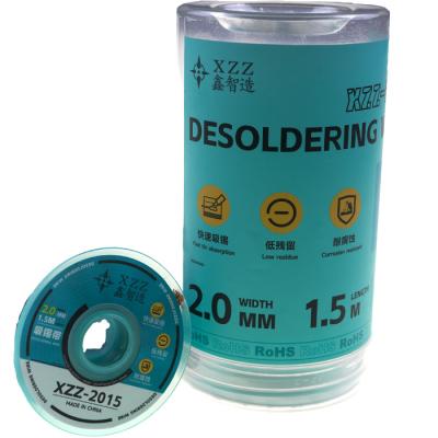 Оплетка XZZ-2015 для снятия припоя, 2.0 mm, 1.5 м (10шт) - интернет-магазин запасных частей для телефонов и электроники MaxService