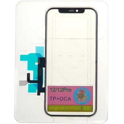 Сенсор для iPhone 12/12 Pro, с OCA пленкой, без микросхемы (оригинал)