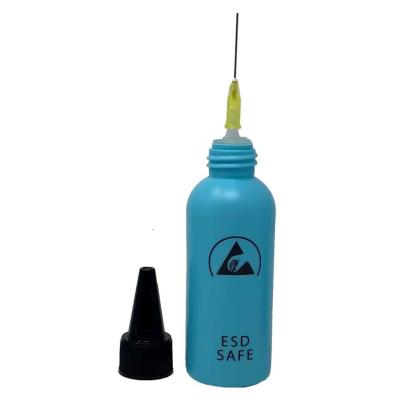 Емкость для дозирования жидкости ESD SAFE с дозатором и иголкой, 60ml, синяя - интернет-магазин запасных частей для телефонов и электроники MaxService