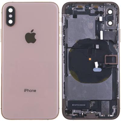 Корпус для iPhone XS, в сборе с шлейфами, оригинал, с разборки, Gold - интернет-магазин запасных частей для телефонов и электроники MaxService