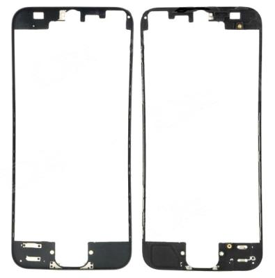 Рамка крепления дисплея для Apple iPhone 5c, цвет черный - интернет-магазин запасных частей для телефонов и электроники MaxService