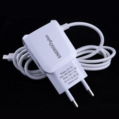 Сетевое зарядное устройство Energo Plus EP-101 универсальное, micro-USB, 1.5А, 5 В - интернет-магазин запасных частей для телефонов и электроники MaxService