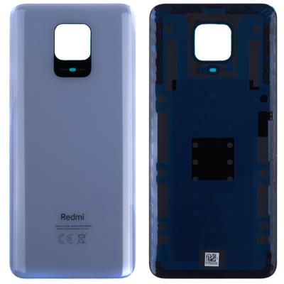 Задняя крышка для Xiaomi Redmi Note 9 Pro (оригинал, Glacier White)