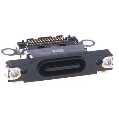 Коннектор зарядки для iPhone 15/15 Plus (Black)