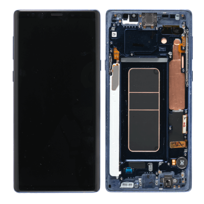 Дисплей для Samsung Galaxy Note 9 N960, с рамкой, оригинал (синий)