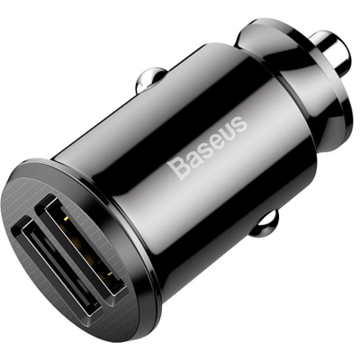 Автомобильное зарядное устройство Baseus Grain Car Charger, USB-A, 5 Вт, 3.1 А, CCALL-ML01 - интернет-магазин запасных частей для телефонов и электроники MaxService