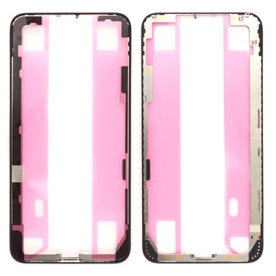 Рамка крепления дисплея для iPhone XS Max, с стикером - интернет-магазин запасных частей для телефонов и электроники MaxService