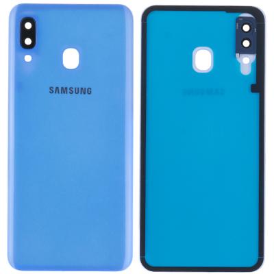 Задня кришка Samsung Galaxy A30 2019, A305, A305F, зі склом камери - інтернет-магазин запасних частин для телефонів та електроніки MaxService