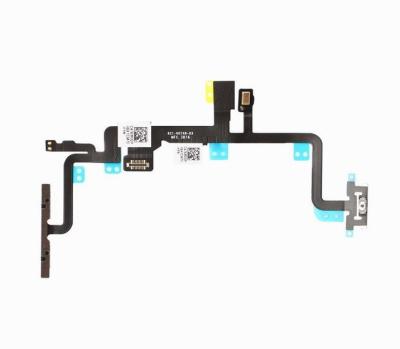 Шлейф для Apple iPhone 7 Plus кнопки включения и регулировки громкости, с микрофоном и вспышкой - интернет-магазин запасных частей для телефонов и электроники MaxService