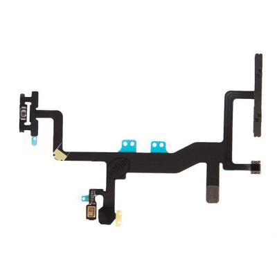 Шлейф для Apple iPhone 6s кнопки включения и регулировки громкости, с микрофоном и вспышкой - интернет-магазин запасных частей для телефонов и электроники MaxService