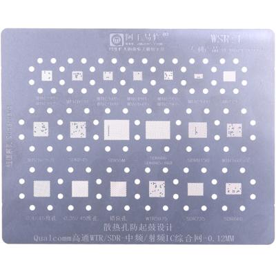 BGA трафарет Amaoe WSR1 BGA Qualcomm WTR/SDR - интернет-магазин запасных частей для телефонов и электроники MaxService