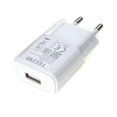 Сетевое зарядное устройство TECNO CU-52AT, USB-A, 1.2A, 5В - интернет-магазин запасных частей для телефонов и электроники MaxService