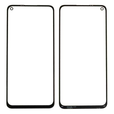 Стекло дисплея для Xiaomi Redmi Note 9, Redmi 10X 4G, с OCA пленкой (черное)