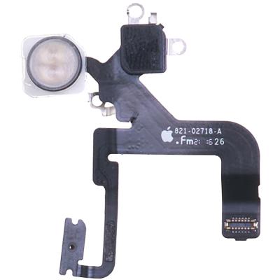 Шлейф вспышки для iPhone 12, с микрофоном, оригинал Китай - интернет-магазин запасных частей для телефонов и электроники MaxService