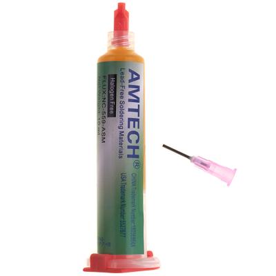 Флюс-гель AMTECH NC-559-ASM BGA PCB No-Clean, 10ml - интернет-магазин запасных частей для телефонов и электроники MaxService
